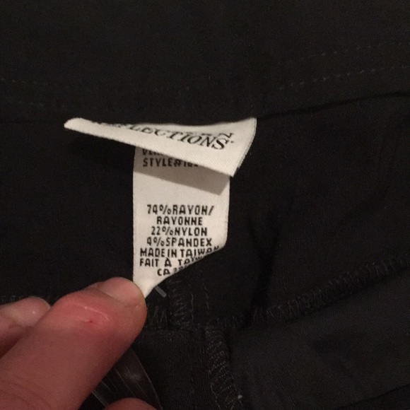 NWT Northern Reflections black stretchy pants plus size - Picture 4 of 4